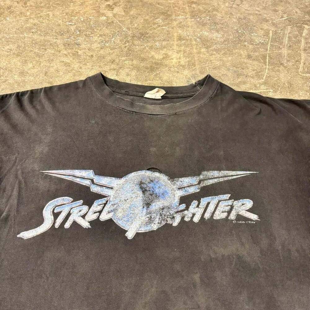 Vintage 1995 Street Fighter Movie Promo Shirt, Rare Pay-Per-View Graphic Tee, XL